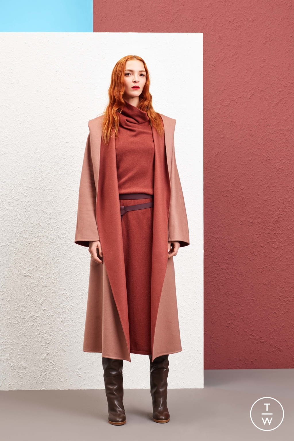 Fashion Week Milan Pre-Fall 2019 look 17 from the Agnona collection womenswear