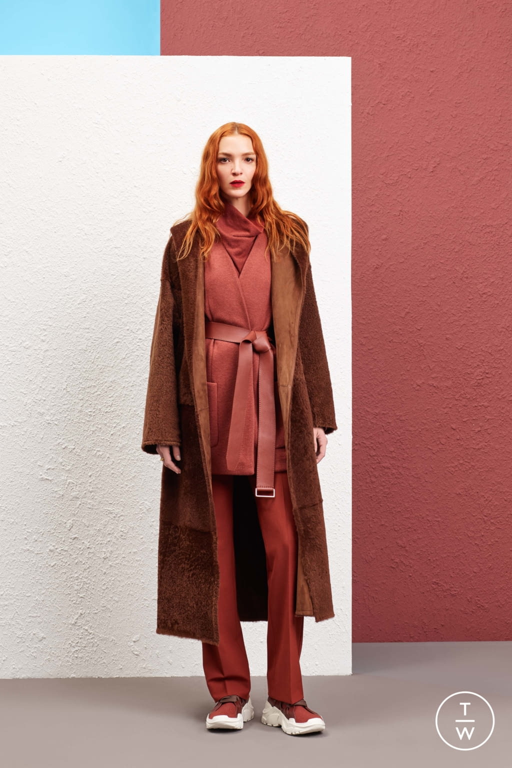 Fashion Week Milan Pre-Fall 2019 look 18 from the Agnona collection womenswear