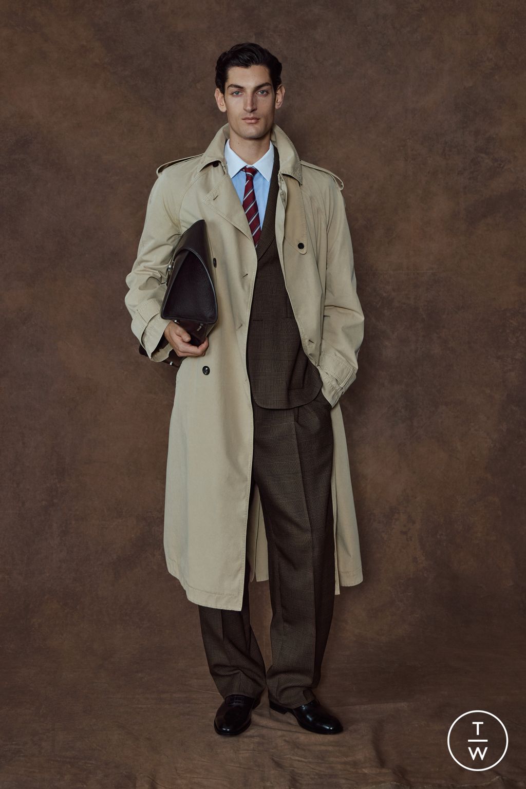 Fashion Week Milan Pre-Fall 2026 look 9 from the Ferragamo collection womenswear