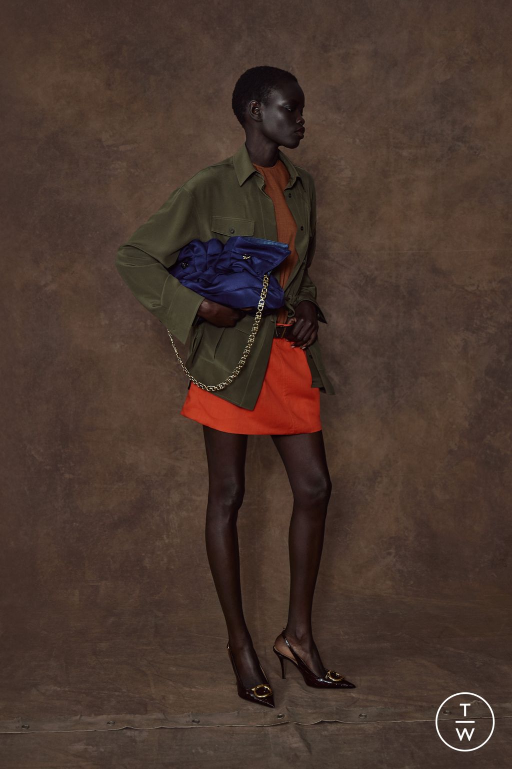 Fashion Week Milan Pre-Fall 2026 look 15 from the Ferragamo collection womenswear