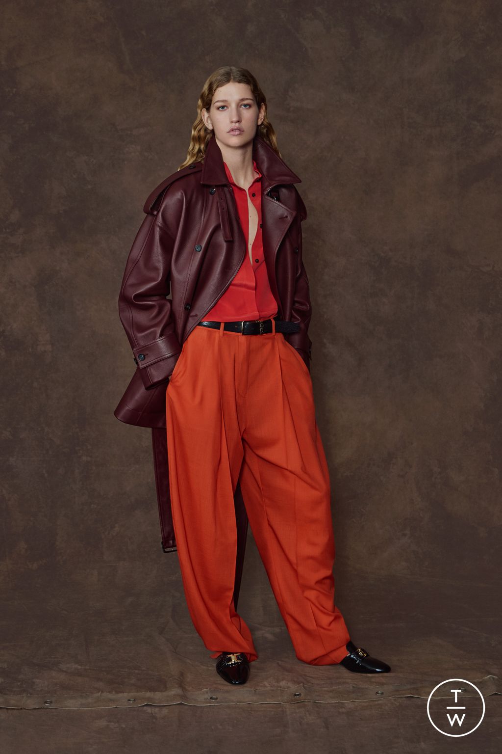 Fashion Week Milan Pre-Fall 2026 look 17 from the Ferragamo collection womenswear