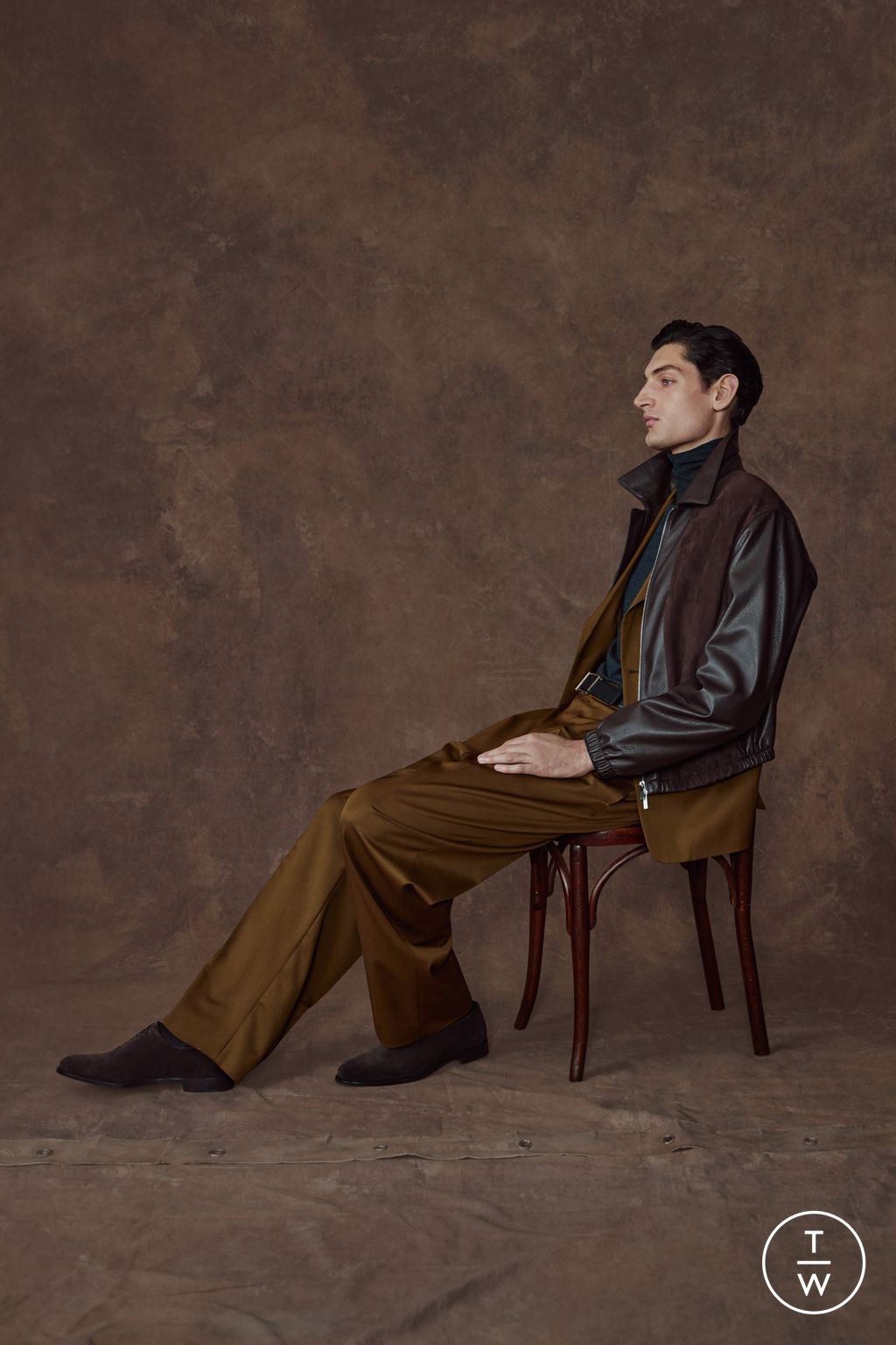 Fashion Week Milan Pre-Fall 2026 look 20 from the Ferragamo collection 女装