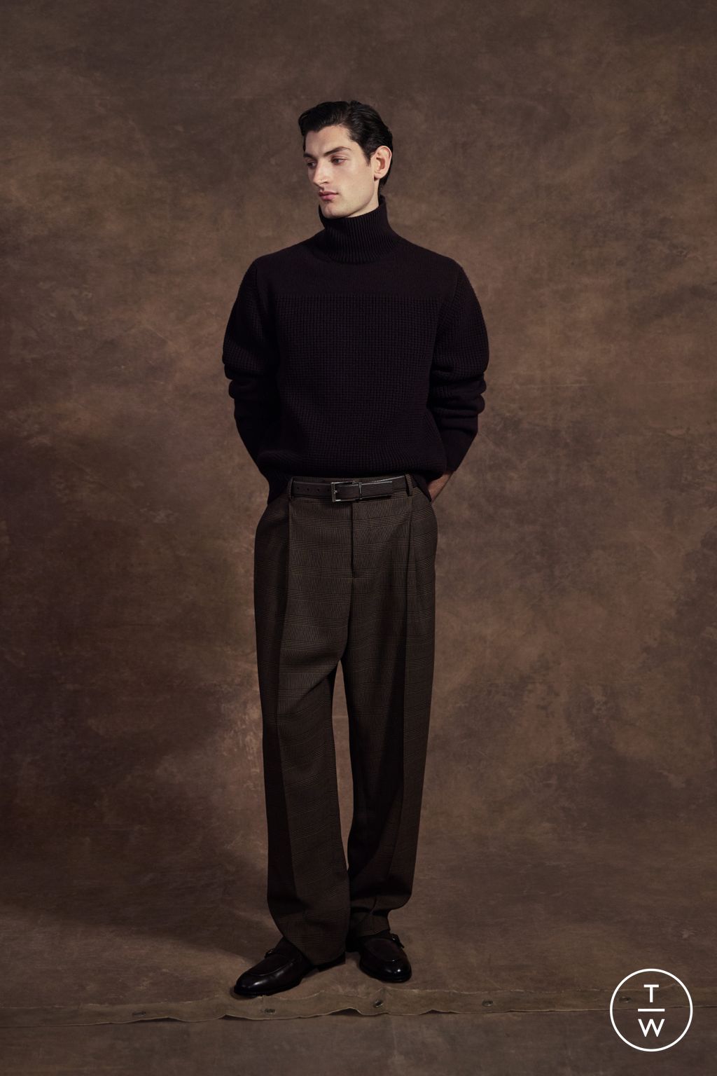 Fashion Week Milan Pre-Fall 2026 look 30 from the Ferragamo collection womenswear