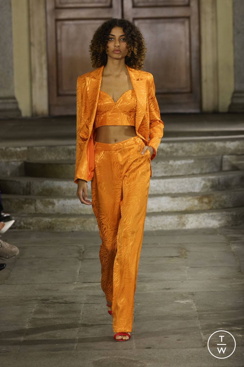 Fashion Week Milan Spring/Summer 2024 look 10 from the Fracomina collection womenswear