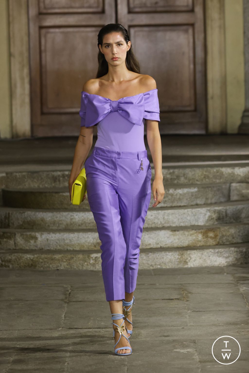 Fashion Week Milan Spring/Summer 2024 look 18 from the Fracomina collection womenswear
