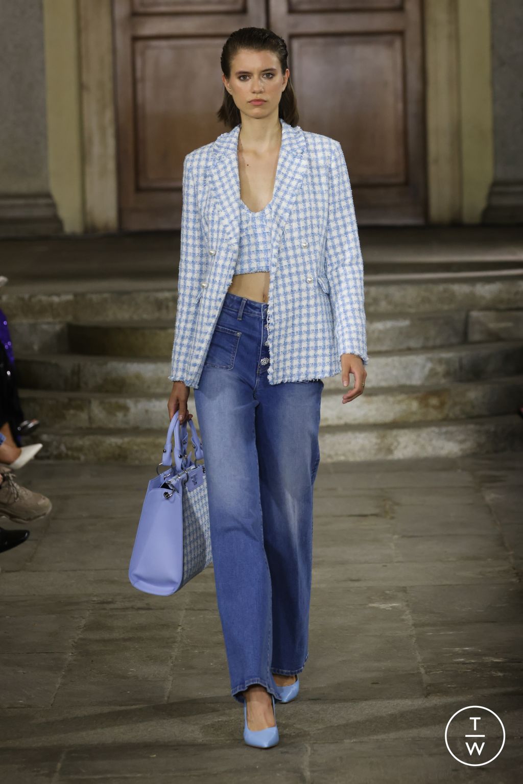 Fashion Week Milan Spring/Summer 2024 look 22 from the Fracomina collection womenswear