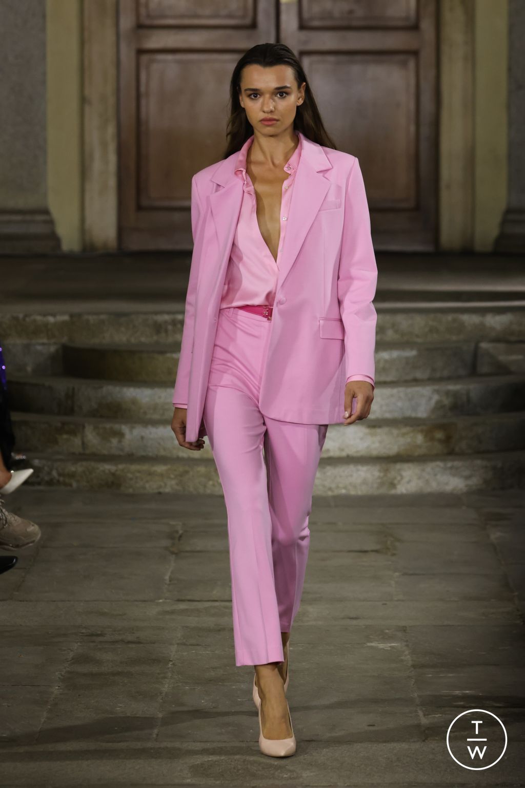 Fashion Week Milan Spring/Summer 2024 look 23 from the Fracomina collection 女装