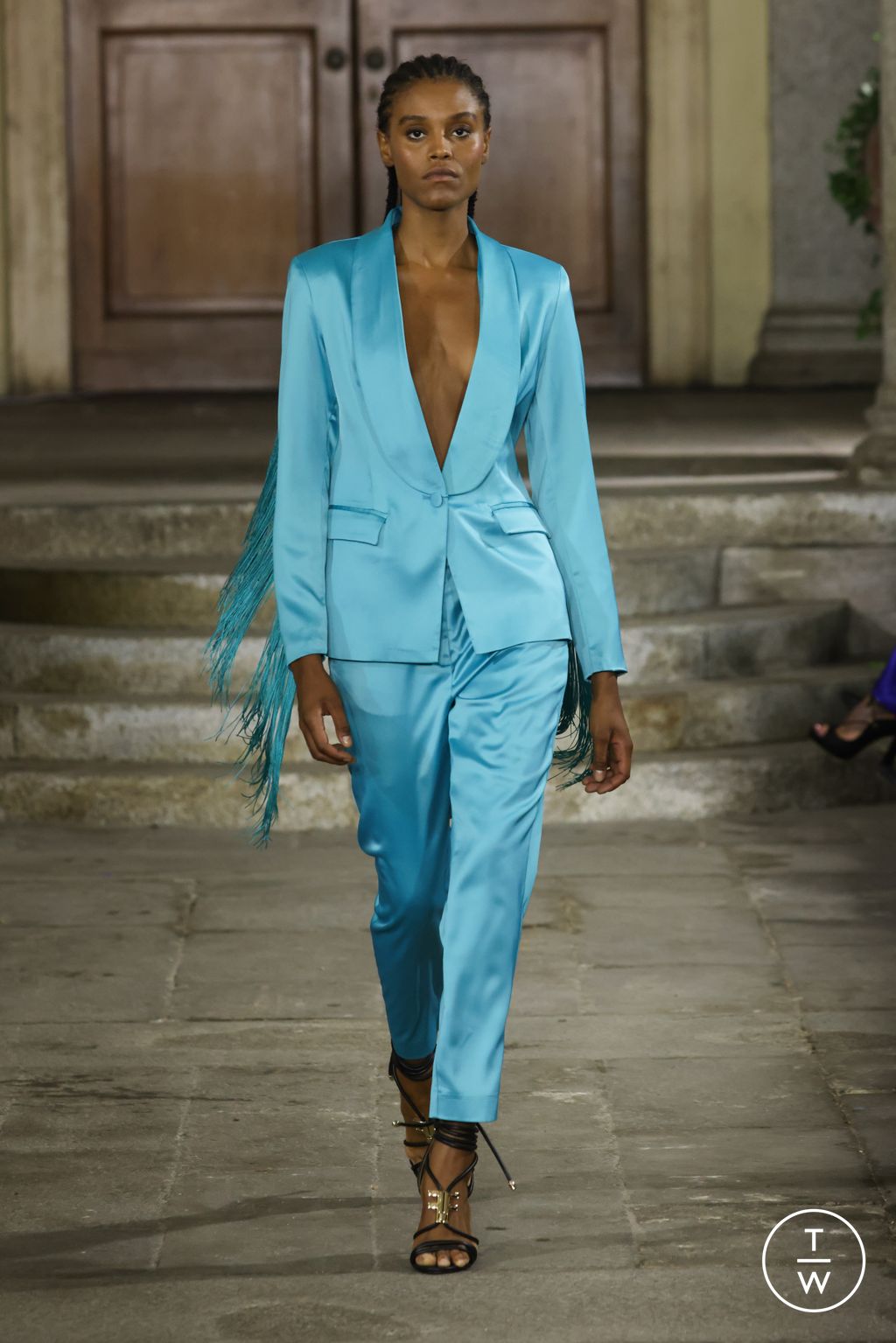 Fashion Week Milan Spring/Summer 2024 look 5 from the Fracomina collection 女装