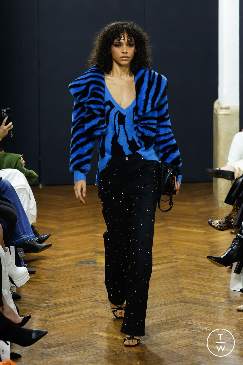Fashion Week Milan Fall/Winter 2023 look 17 from the Fracomina collection womenswear