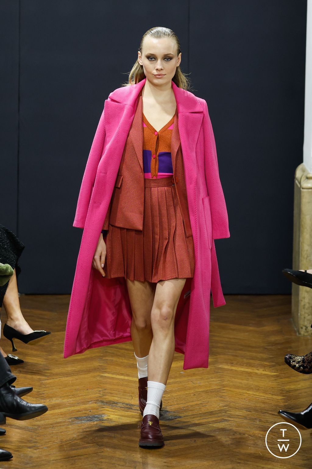 Fashion Week Milan Fall/Winter 2023 look 9 from the Fracomina collection 女装