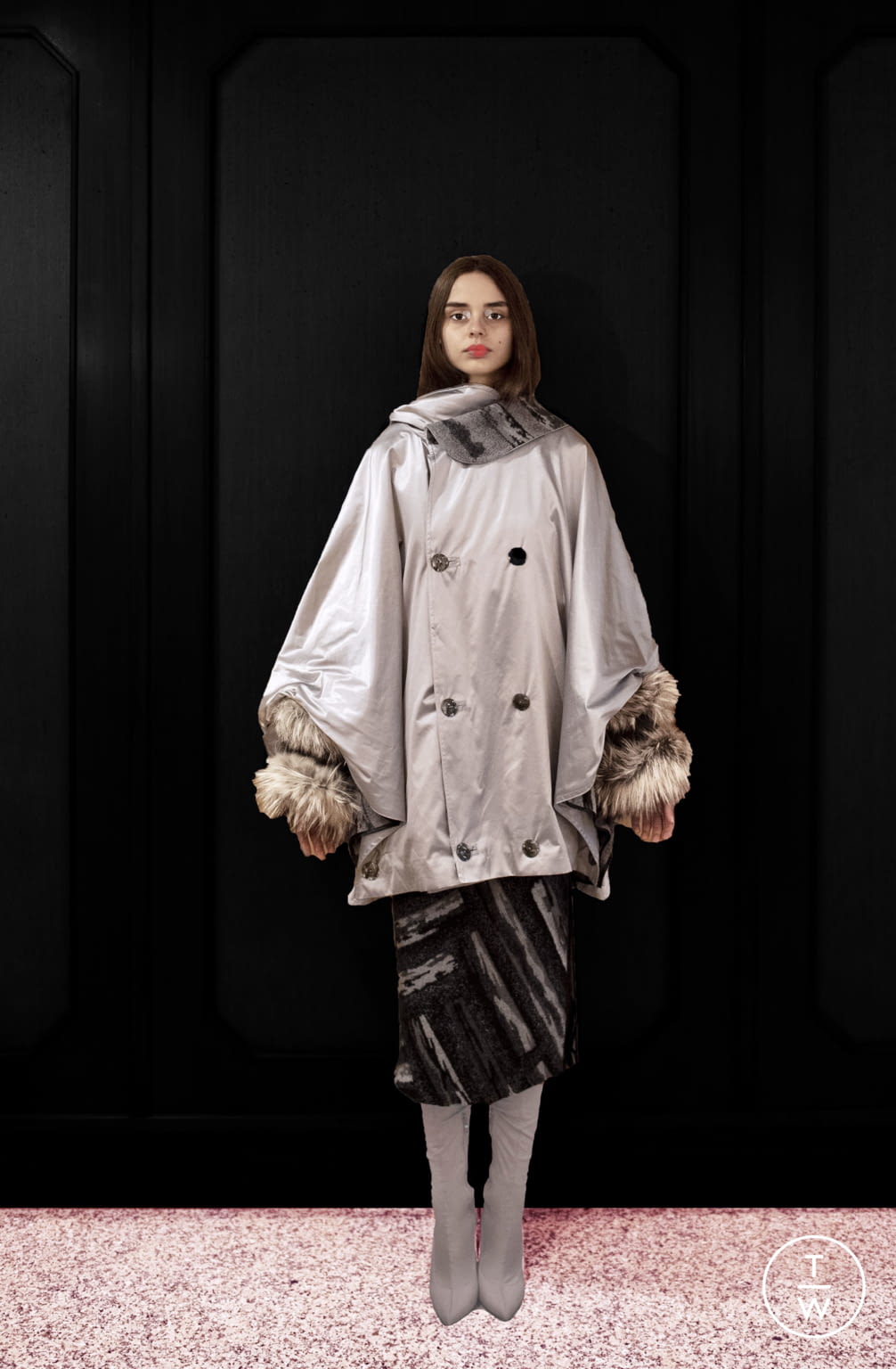 Fashion Week Milan Fall/Winter 2021 look 11 from the Francesca Liberatore collection womenswear
