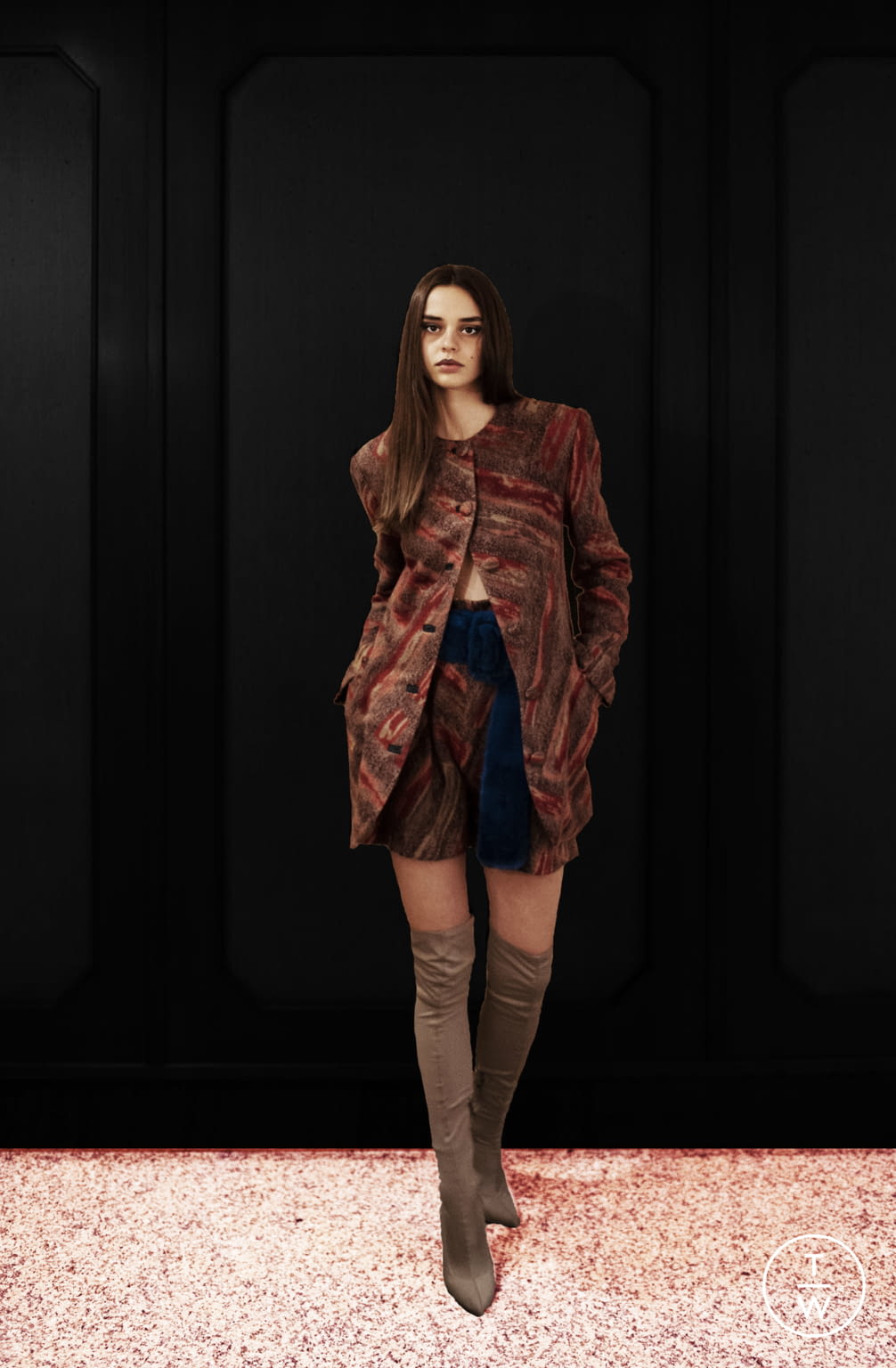 Fashion Week Milan Fall/Winter 2021 look 12 from the Francesca Liberatore collection womenswear