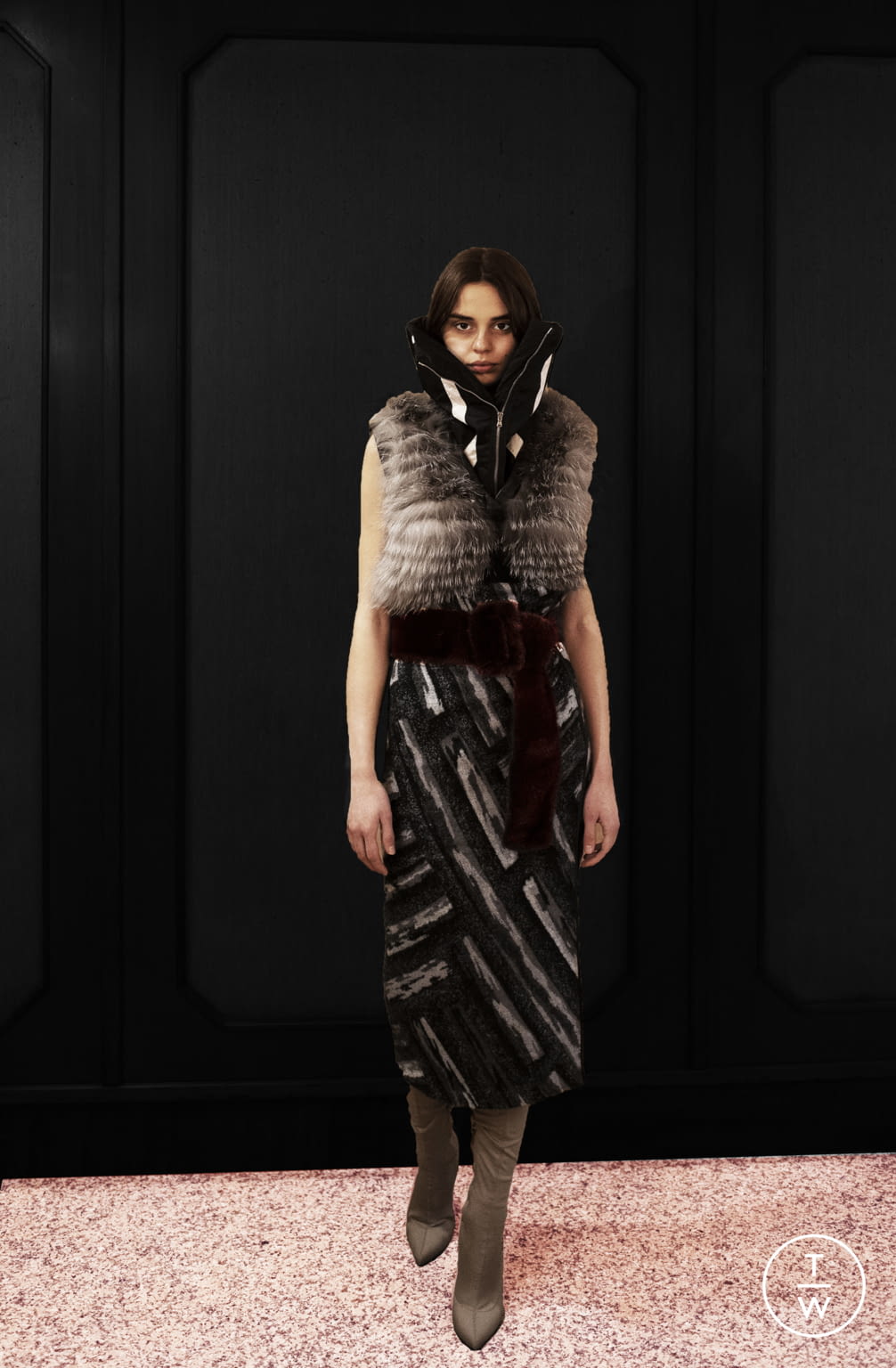 Fashion Week Milan Fall/Winter 2021 look 13 de la collection Francesca Liberatore womenswear