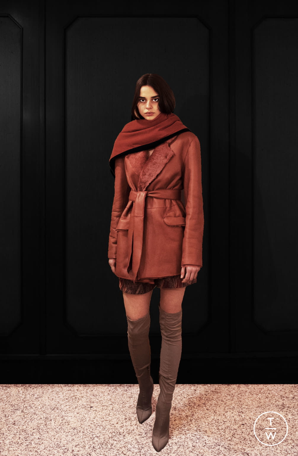 Fashion Week Milan Fall/Winter 2021 look 14 de la collection Francesca Liberatore womenswear