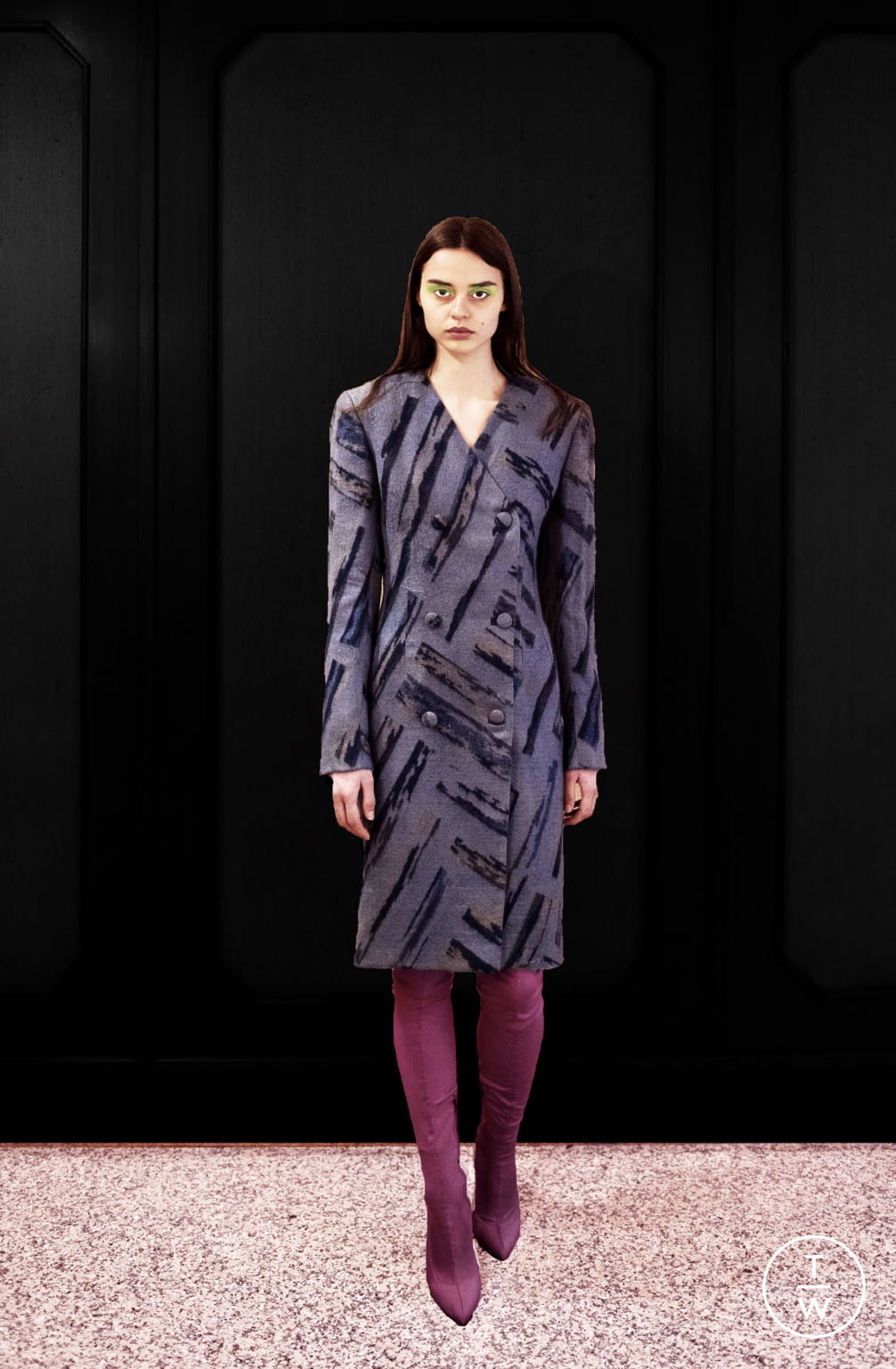 Fashion Week Milan Fall/Winter 2021 look 18 de la collection Francesca Liberatore womenswear