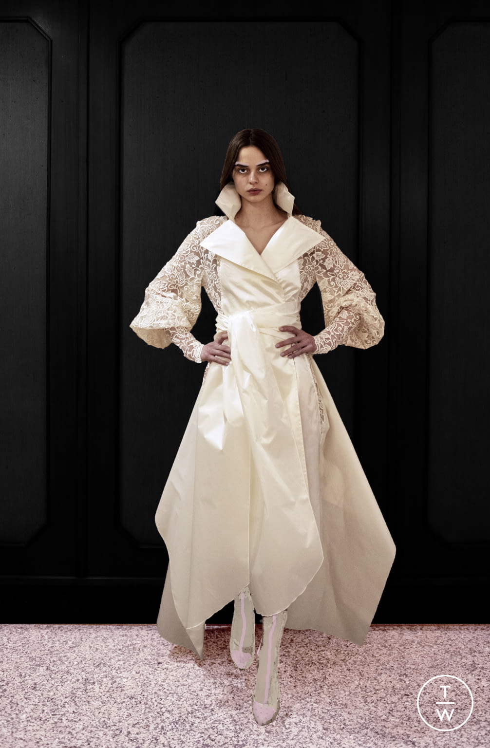 Fashion Week Milan Fall/Winter 2021 look 23 de la collection Francesca Liberatore womenswear