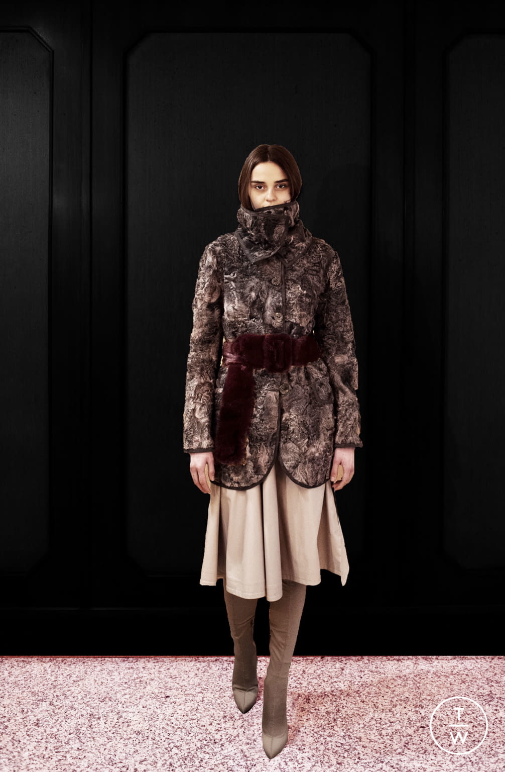 Fashion Week Milan Fall/Winter 2021 look 6 de la collection Francesca Liberatore womenswear