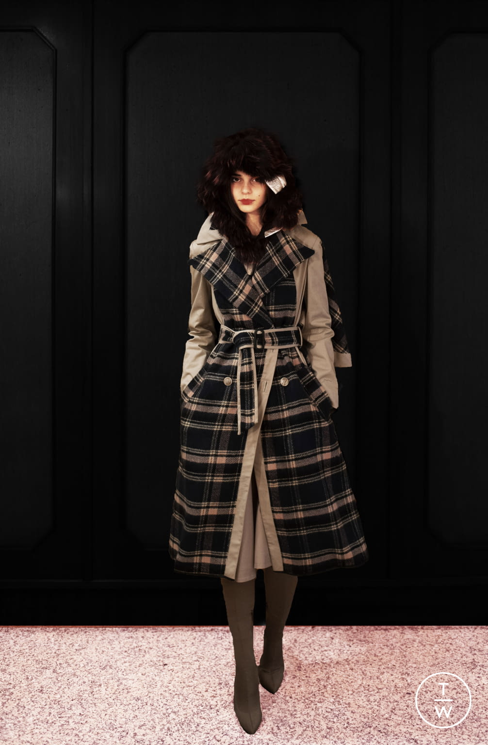 Fashion Week Milan Fall/Winter 2021 look 7 de la collection Francesca Liberatore womenswear