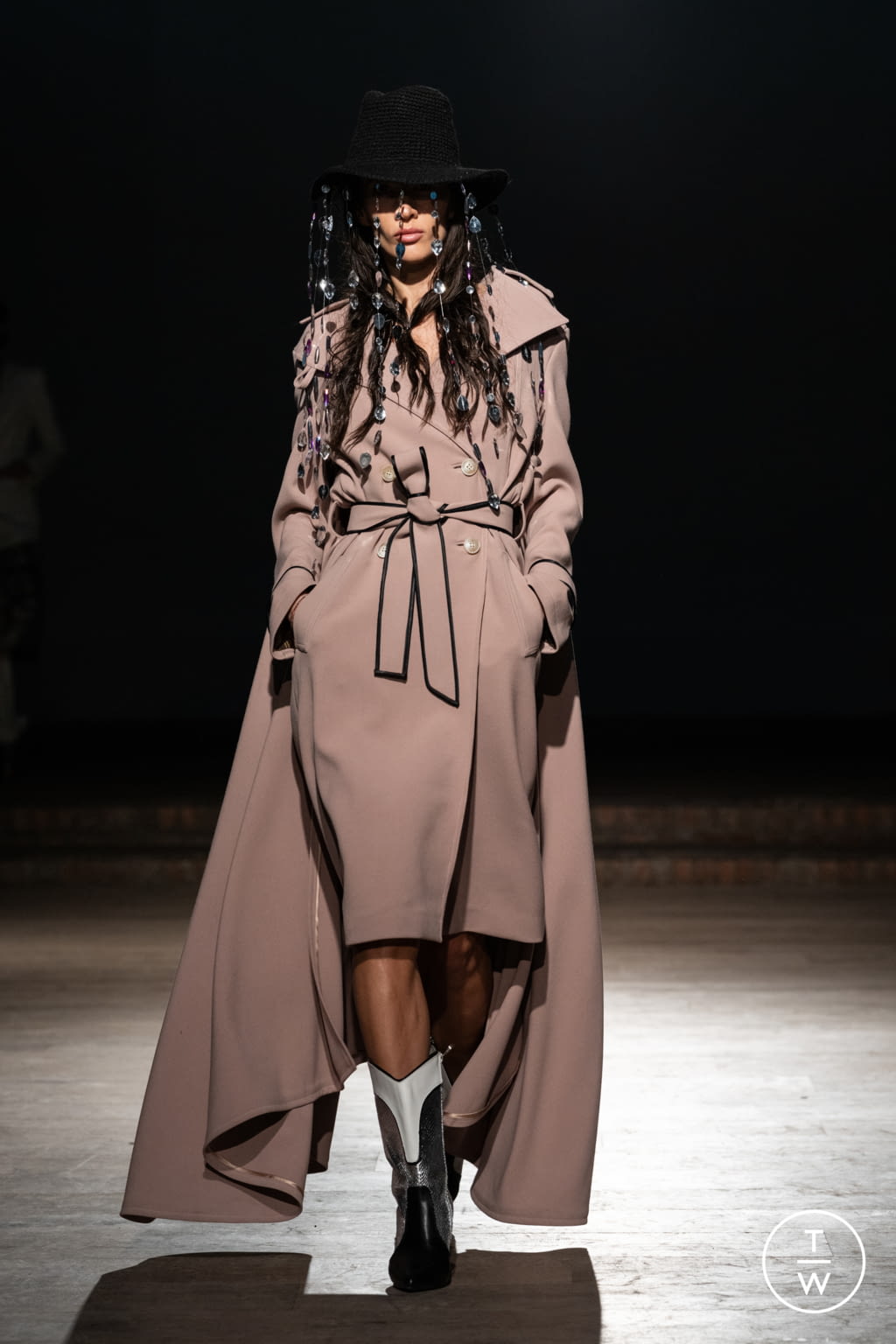 Fashion Week Milan Fall/Winter 2022 look 11 from the Francesca Liberatore collection 女装
