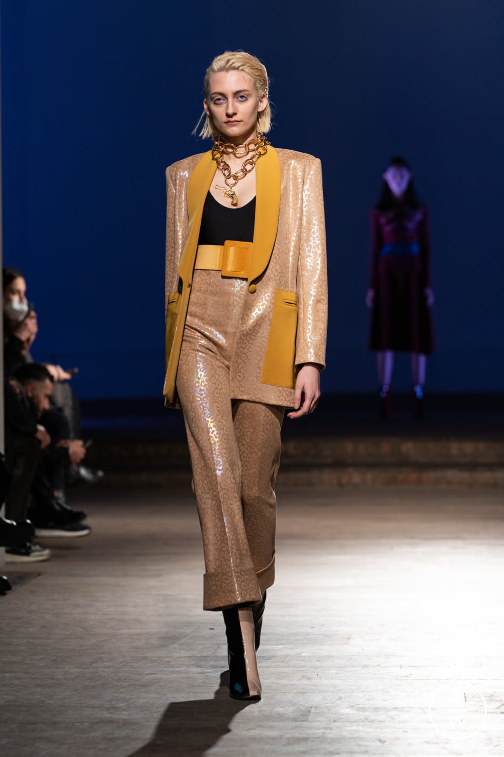 Fashion Week Milan Fall/Winter 2022 look 21 from the Francesca Liberatore collection womenswear