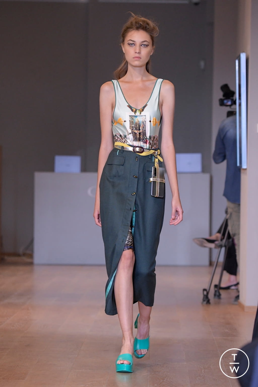 Fashion Week Milan Spring/Summer 2021 look 9 from the Francesca Liberatore collection womenswear