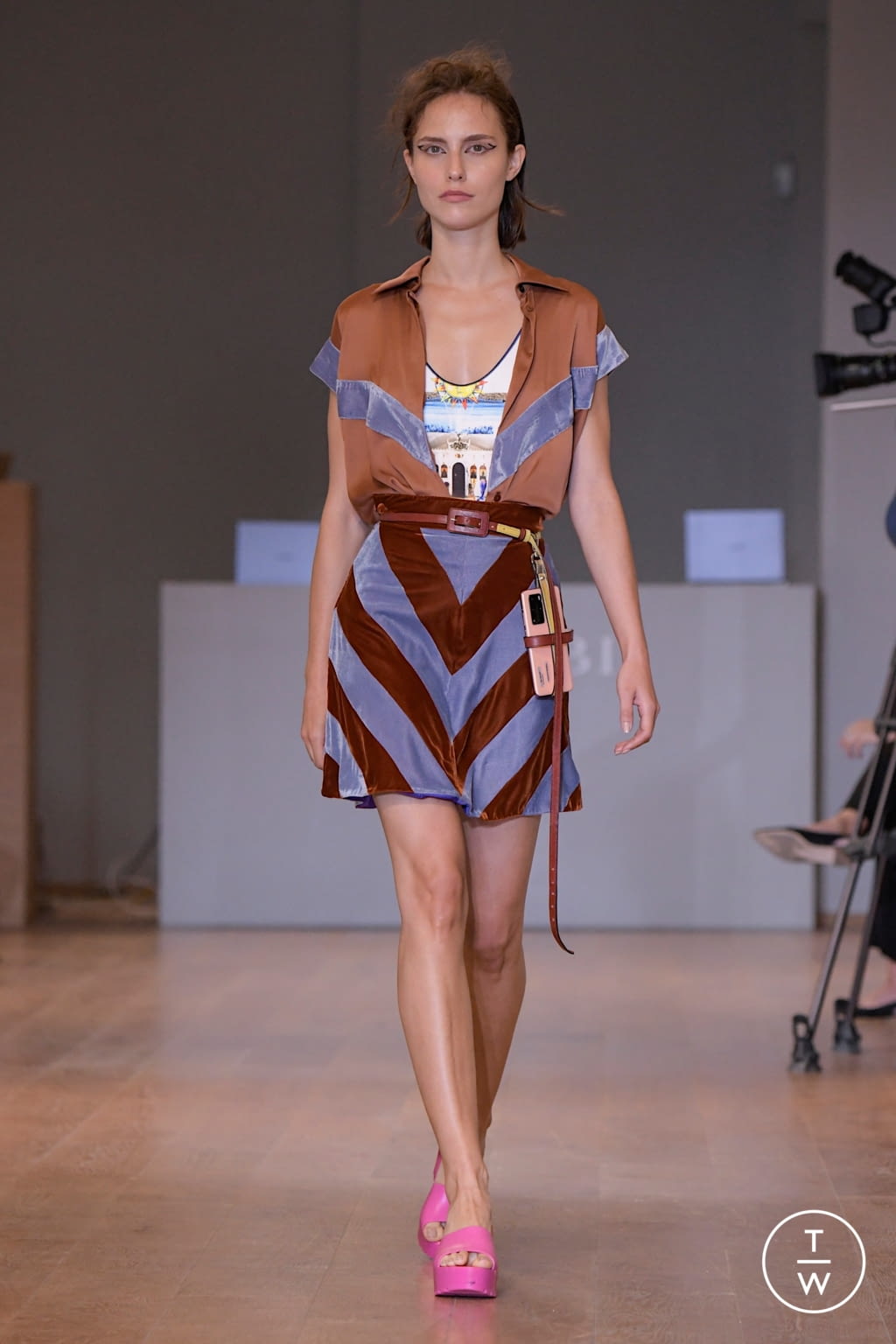 Fashion Week Milan Spring/Summer 2021 look 12 from the Francesca Liberatore collection womenswear
