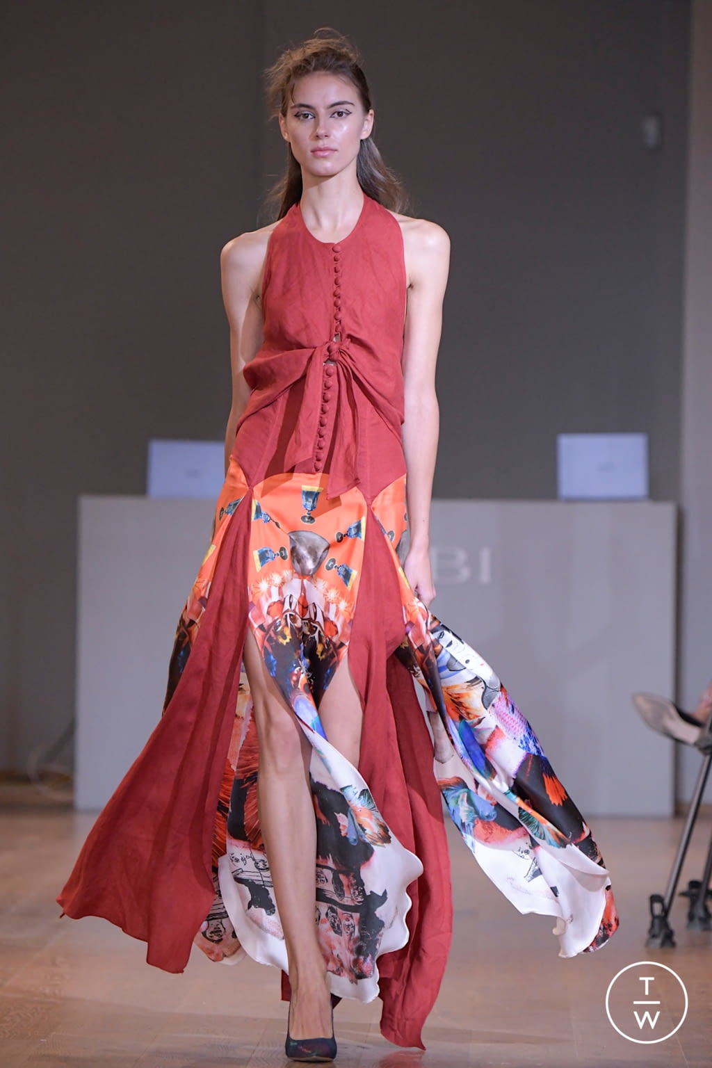 Fashion Week Milan Spring/Summer 2021 look 19 from the Francesca Liberatore collection womenswear