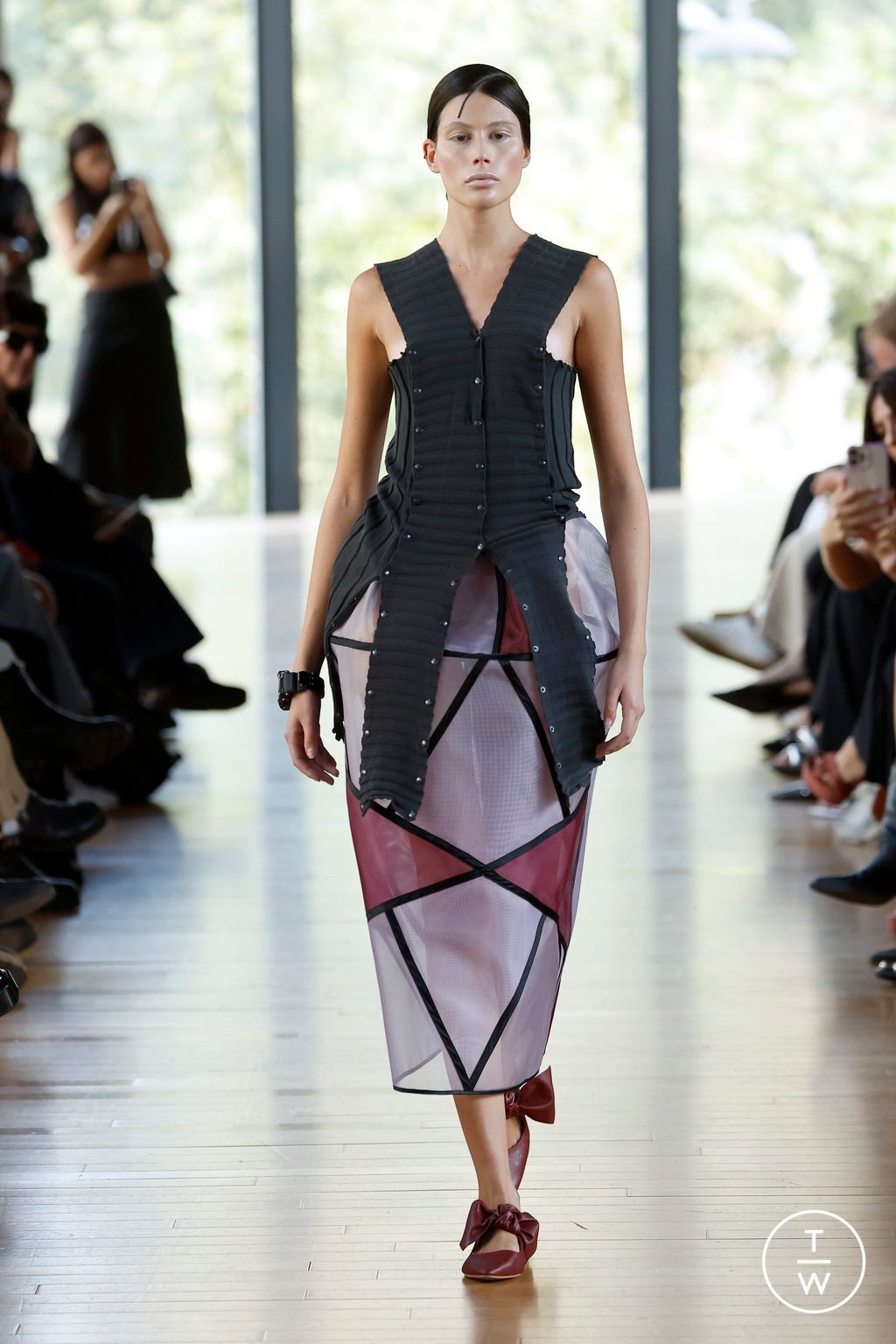 Fashion Week Milan Spring/Summer 2025 look 1 from the Francesca Liberatore collection womenswear
