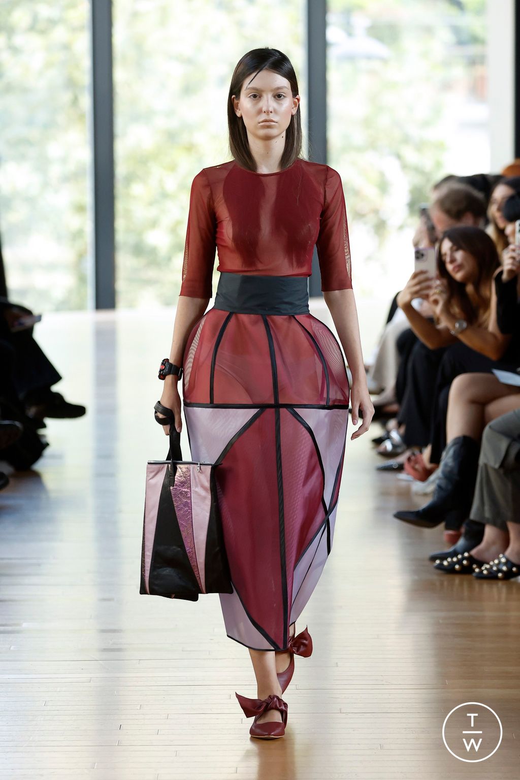 Fashion Week Milan Spring-Summer 2025 look 4 from the Francesca Liberatore collection womenswear