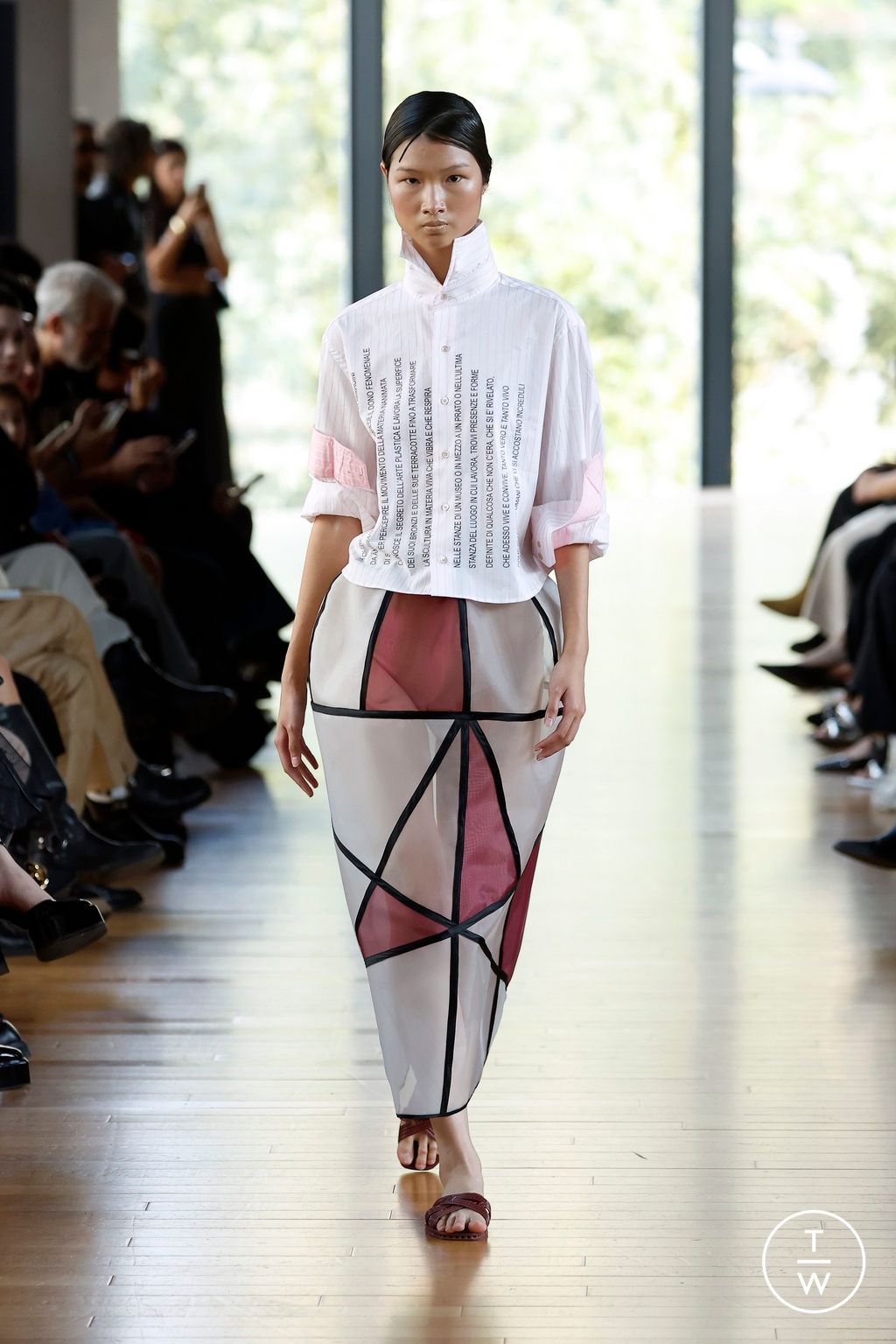 Fashion Week Milan Spring/Summer 2025 look 5 from the Francesca Liberatore collection womenswear