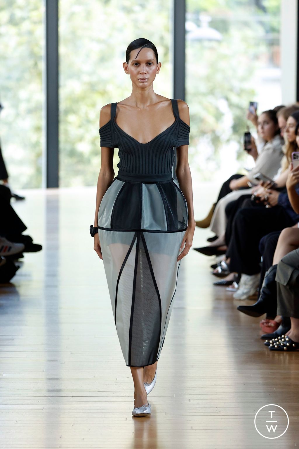 Fashion Week Milan Spring-Summer 2025 look 7 from the Francesca Liberatore collection 女装
