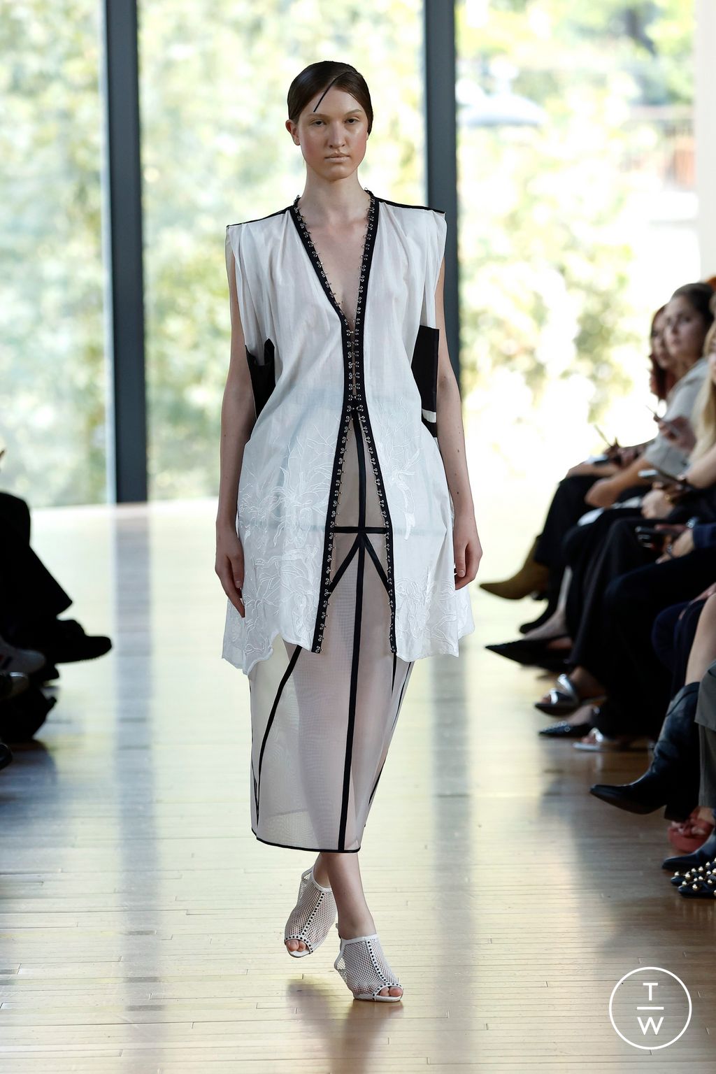 Fashion Week Milan Spring/Summer 2025 look 11 from the Francesca Liberatore collection womenswear
