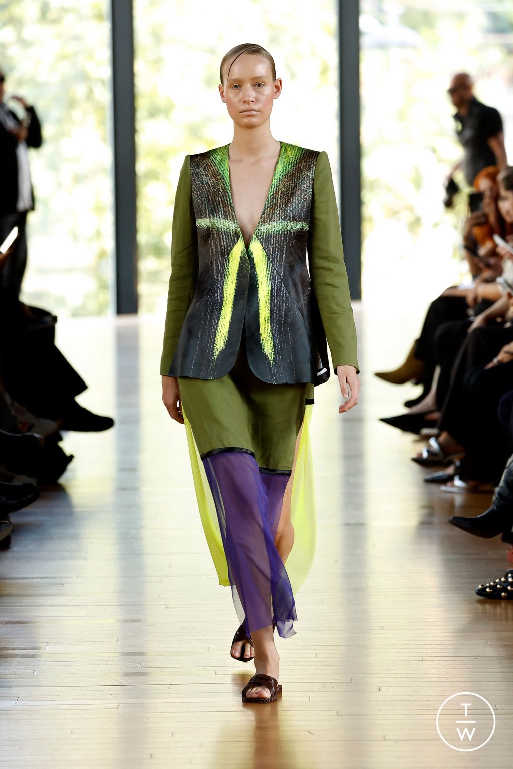 Fashion Week Milan Spring/Summer 2025 look 19 from the Francesca Liberatore collection womenswear