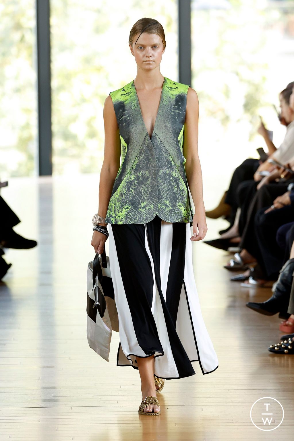 Fashion Week Milan Spring/Summer 2025 look 20 from the Francesca Liberatore collection womenswear