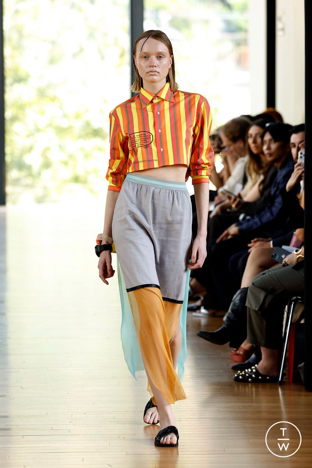 Fashion Week Milan Spring/Summer 2025 look 21 from the Francesca Liberatore collection womenswear