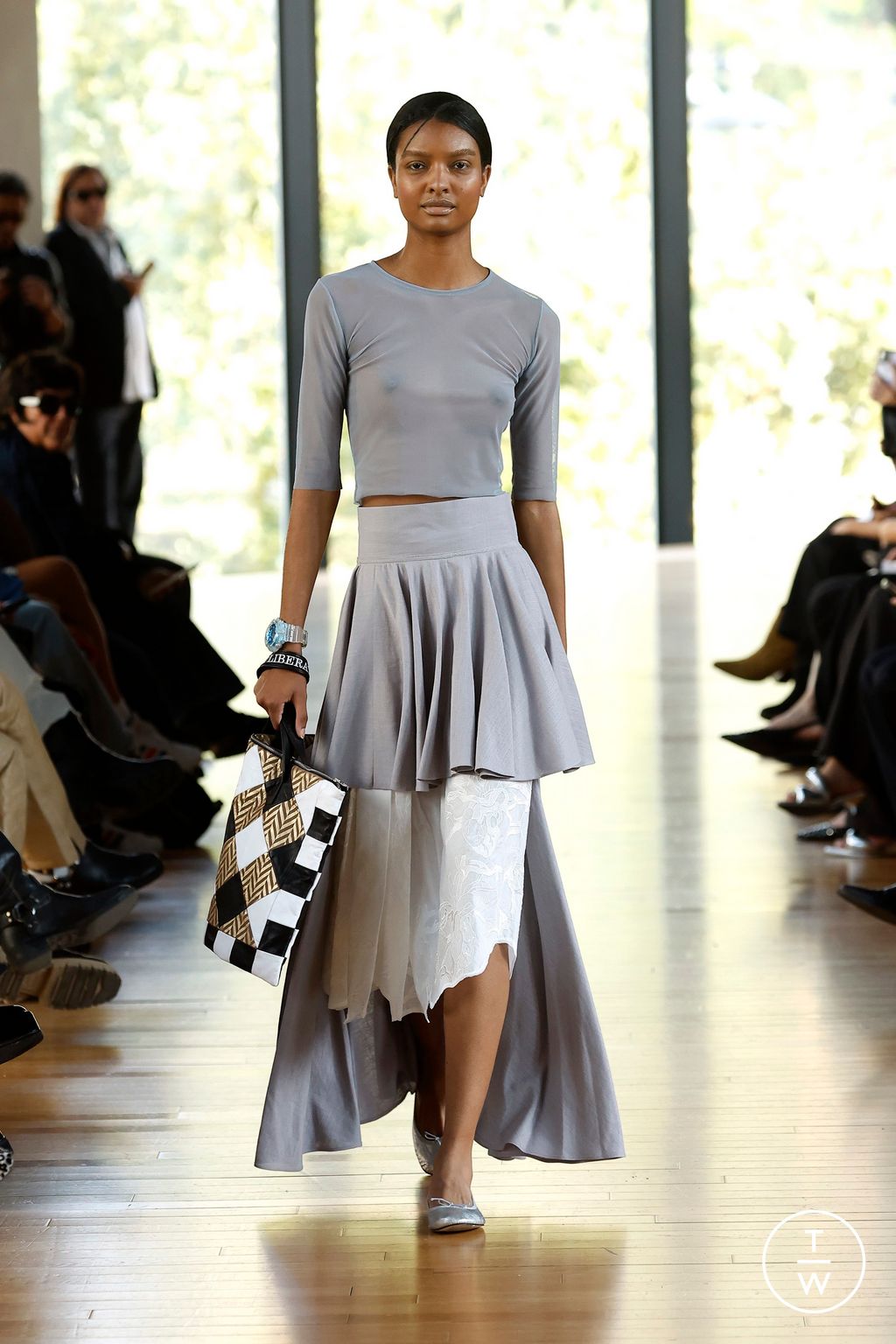 Fashion Week Milan Spring/Summer 2025 look 27 from the Francesca Liberatore collection womenswear
