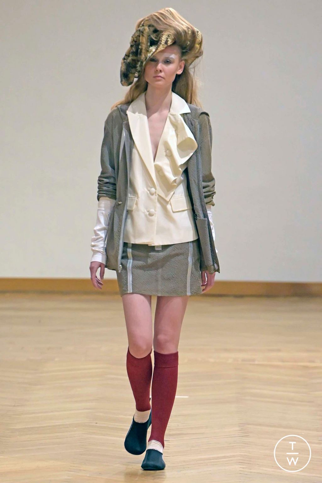 Fashion Week Milan Fall/Winter 2023 look 13 from the Francesca Liberatore collection womenswear
