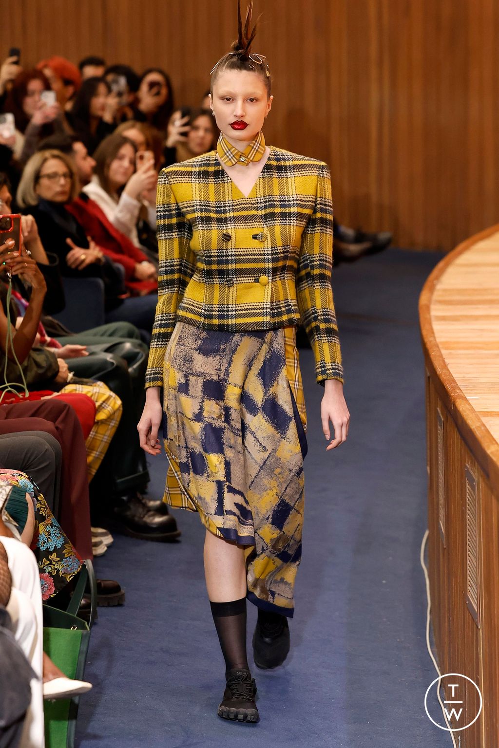 Fashion Week Milan Fall/Winter 2024 look 2 de la collection Francesca Liberatore womenswear