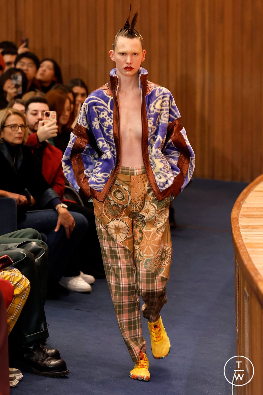 Fashion Week Milan Fall/Winter 2024 look 7 de la collection Francesca Liberatore womenswear