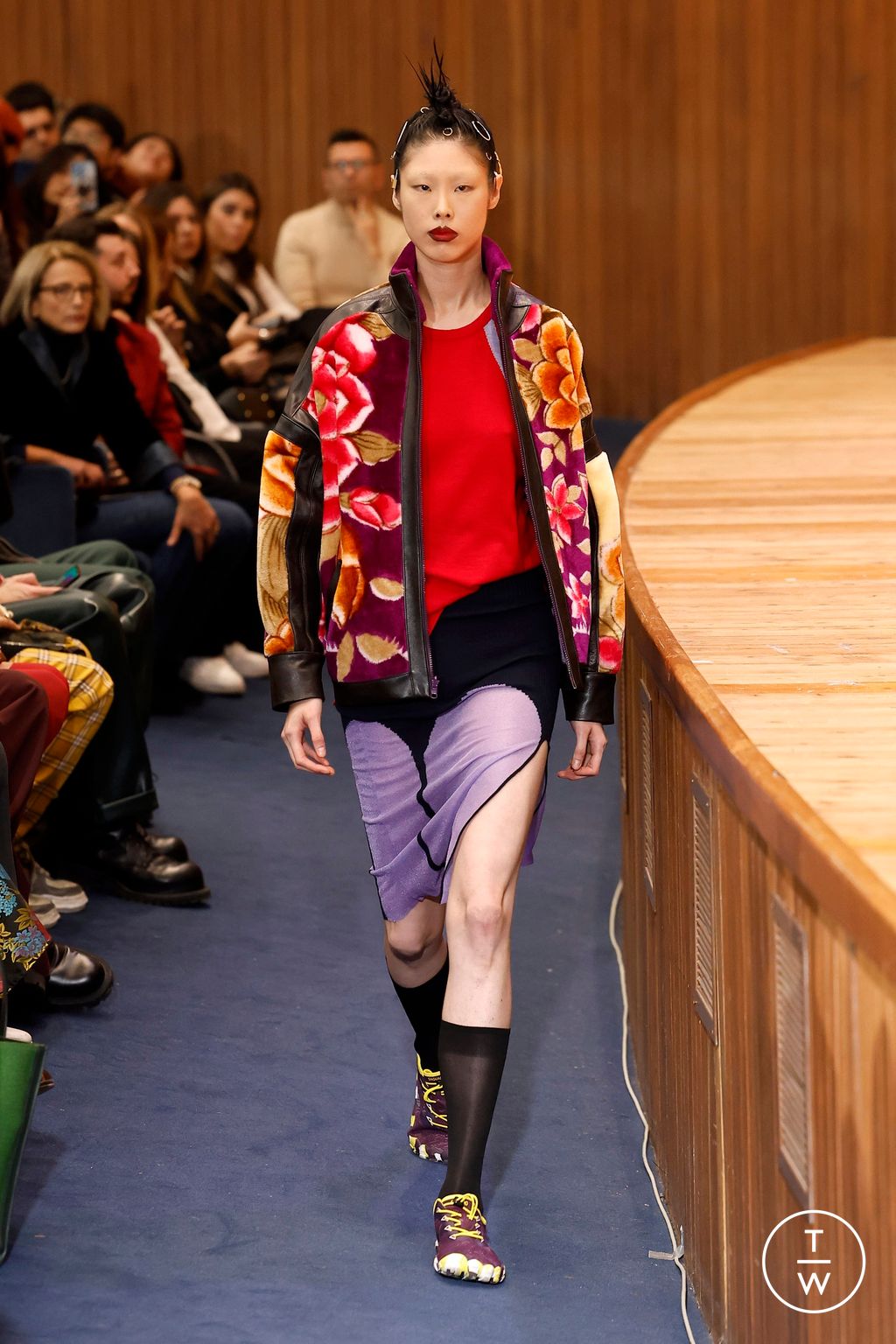 Fashion Week Milan Fall/Winter 2024 look 9 de la collection Francesca Liberatore womenswear