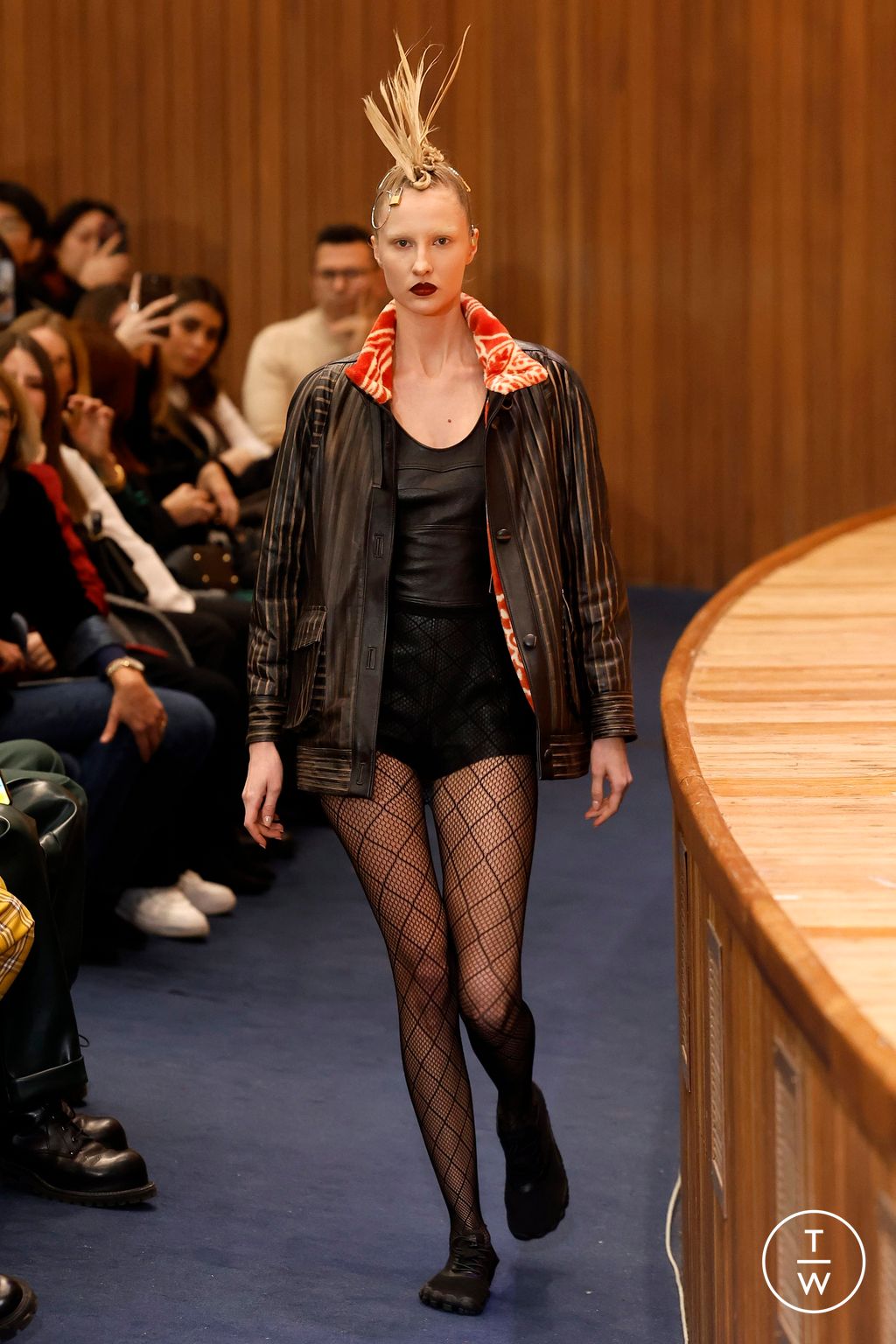Fashion Week Milan Fall/Winter 2024 look 10 de la collection Francesca Liberatore womenswear
