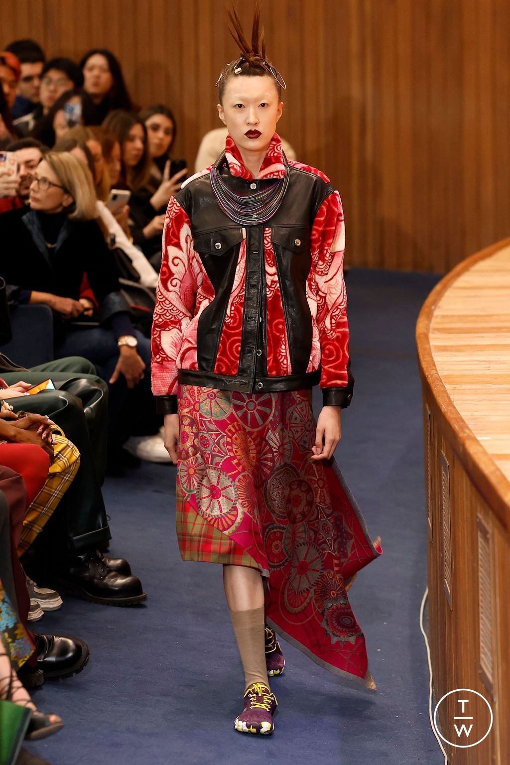 Fashion Week Milan Fall/Winter 2024 look 12 de la collection Francesca Liberatore womenswear