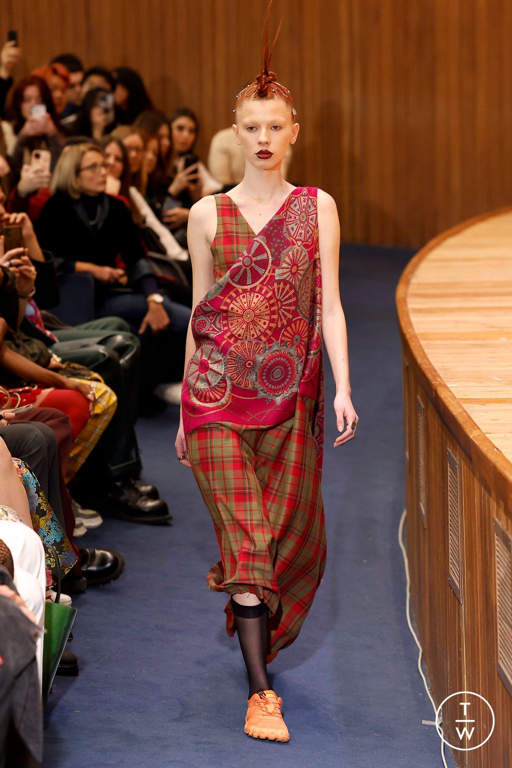 Fashion Week Milan Fall/Winter 2024 look 13 de la collection Francesca Liberatore womenswear