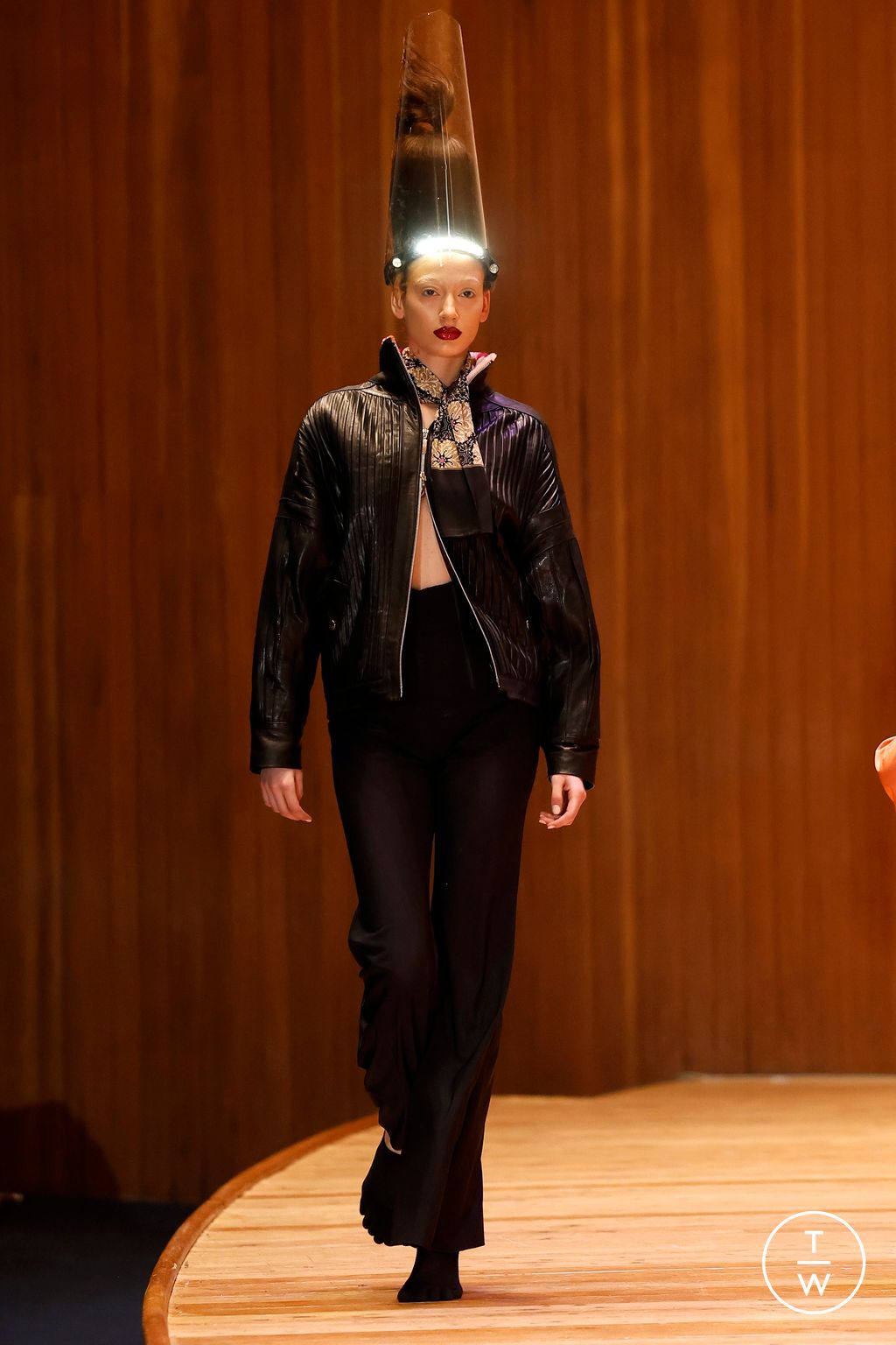 Fashion Week Milan Fall/Winter 2024 look 22 de la collection Francesca Liberatore womenswear