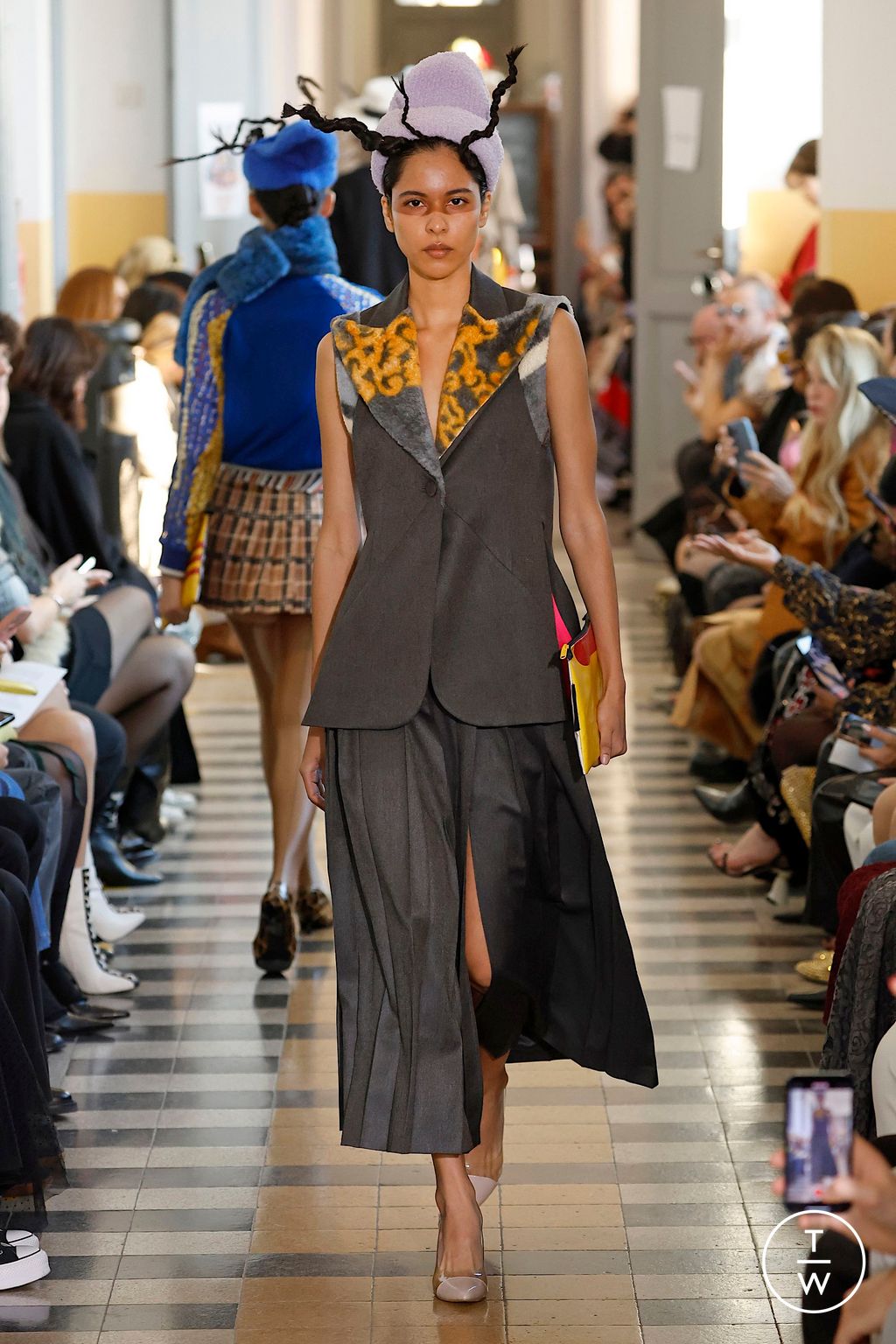 Fashion Week Milan Fall/Winter 2025 look 8 from the Francesca Liberatore collection womenswear