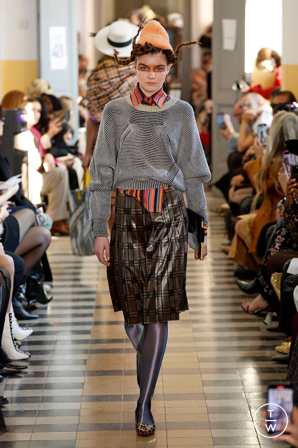 Fashion Week Milan Fall/Winter 2025 look 9 from the Francesca Liberatore collection womenswear