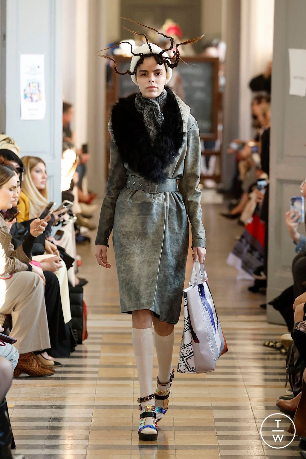 Fashion Week Milan Fall/Winter 2025 look 11 from the Francesca Liberatore collection womenswear