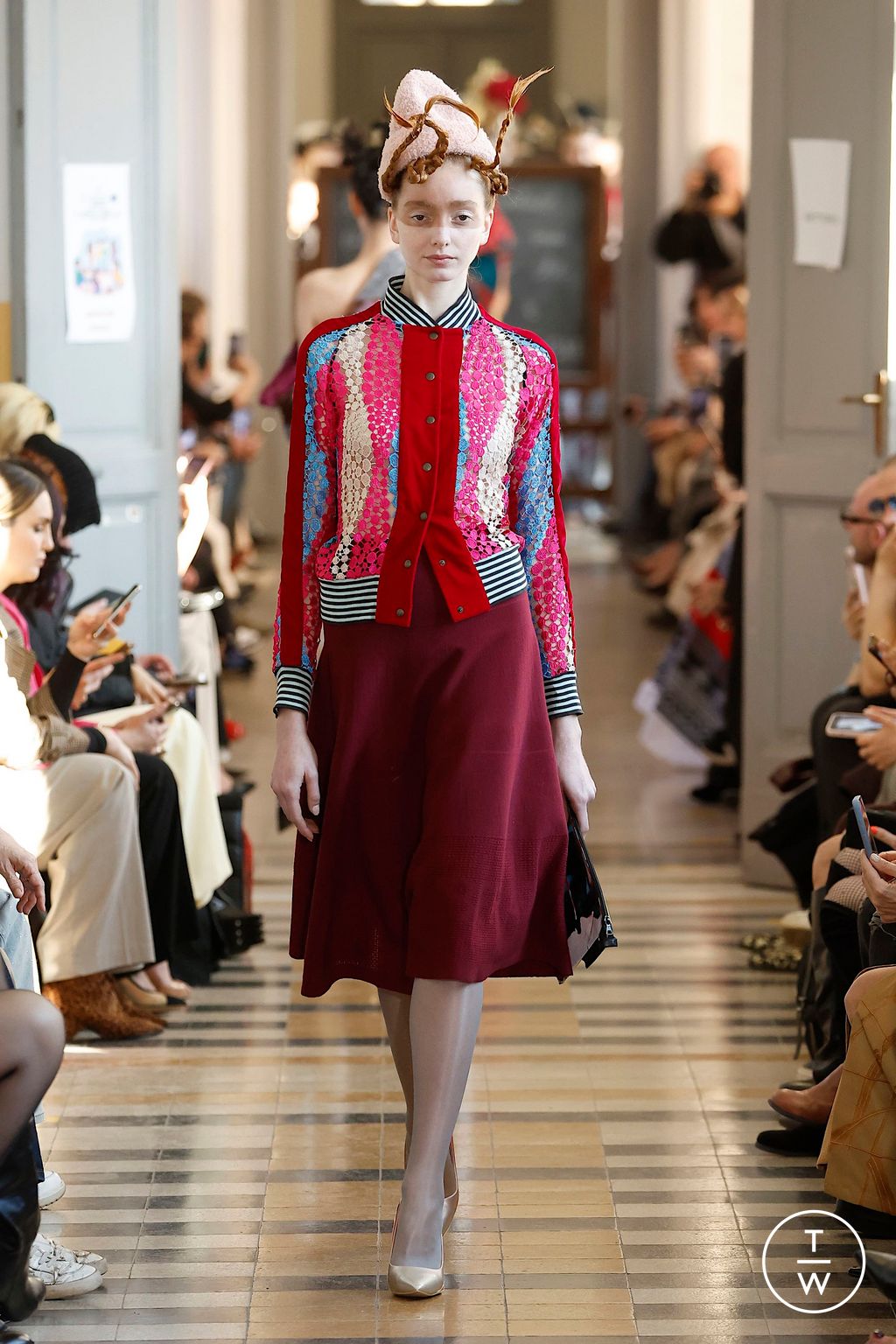 Fashion Week Milan Fall/Winter 2025 look 17 from the Francesca Liberatore collection womenswear