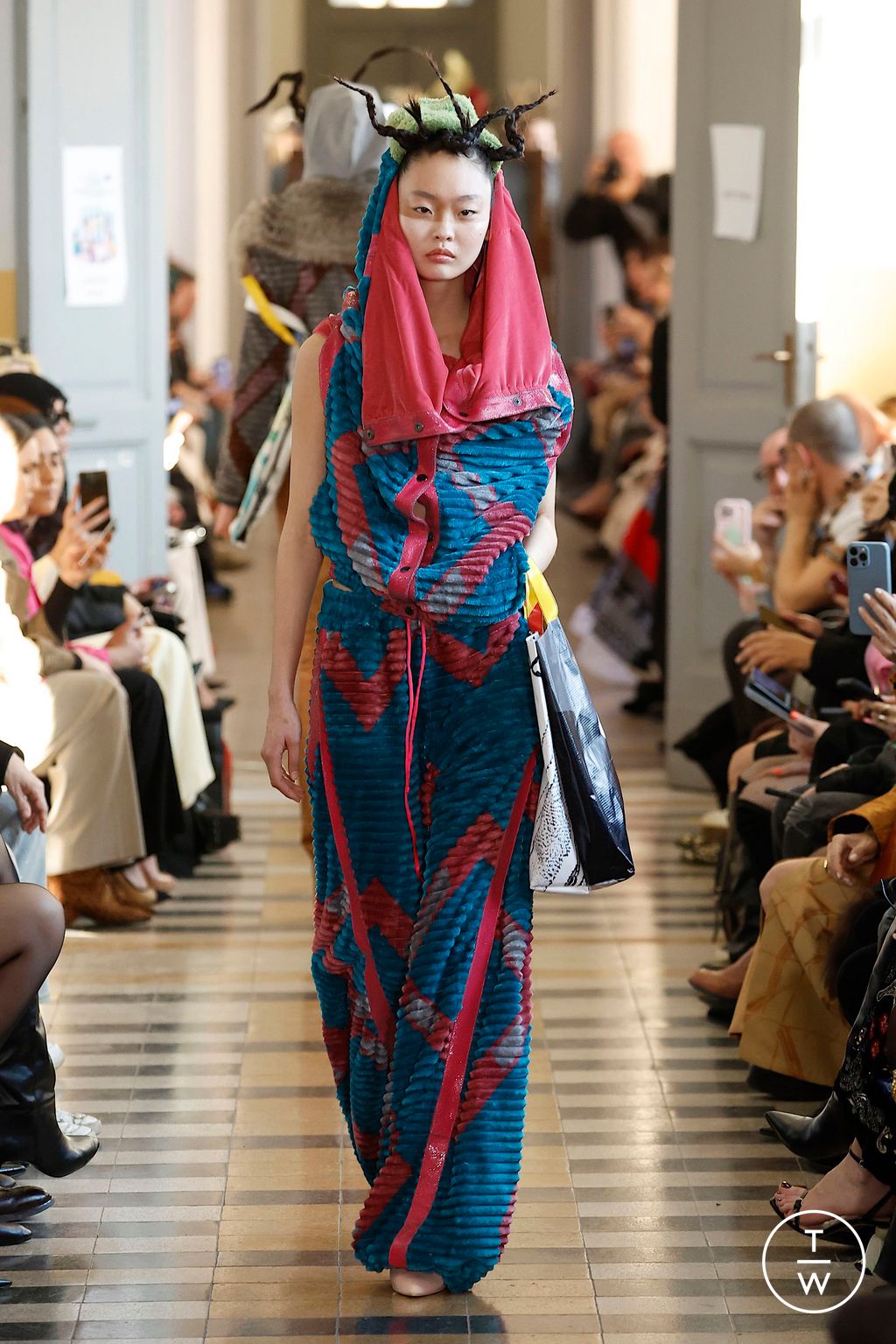 Fashion Week Milan Fall/Winter 2025 look 18 from the Francesca Liberatore collection womenswear