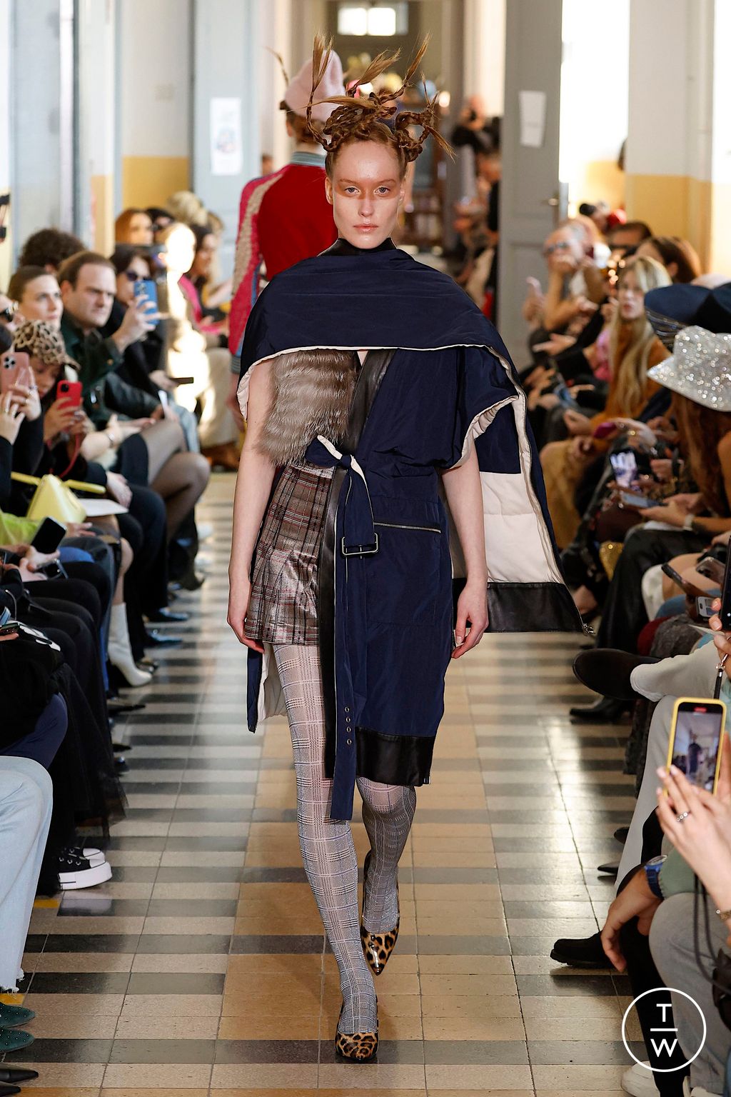 Fashion Week Milan Fall/Winter 2025 look 21 from the Francesca Liberatore collection womenswear